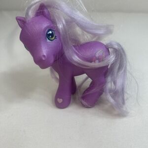 Rare My Little Pony Wisteria 2002 Hasbro G3 4 Purple Figure Retired Vintage